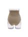 bottom Very high-waisted two-tone,  sandal and nude briefs with a classic